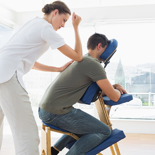 Massage sur chaise 20 min